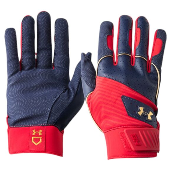 Under Armour Harper Baseball Batting Gloves Men's Size Small - Picture 1 of 4